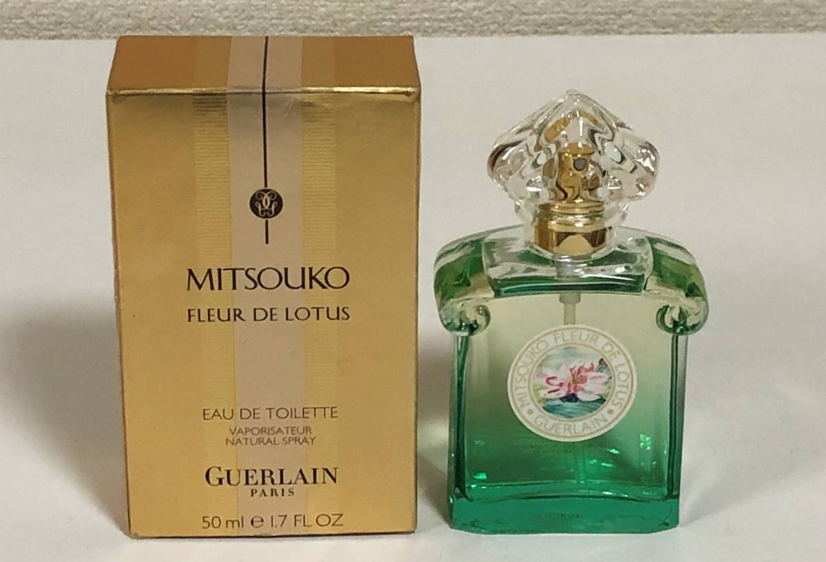 GUERLAIN　ゲラン ミツコ　フルールドゥロータス　オードトワレ ☆GUERLAIN☆ゲラン☆ミツコ フルール ドゥ ロータス☆オードトワレ