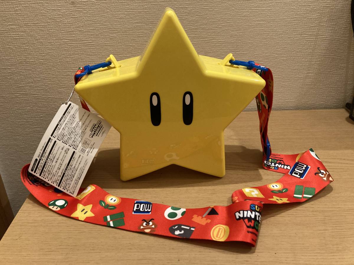 USJ限定 マリオ ポップコーンバケツ スター(スーパーマリオ)｜売買され