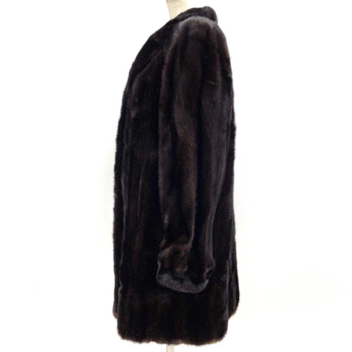 七福】fk309 BLACKGLAMA ブラックグラマ PIERRE BALMAIN セミロング 