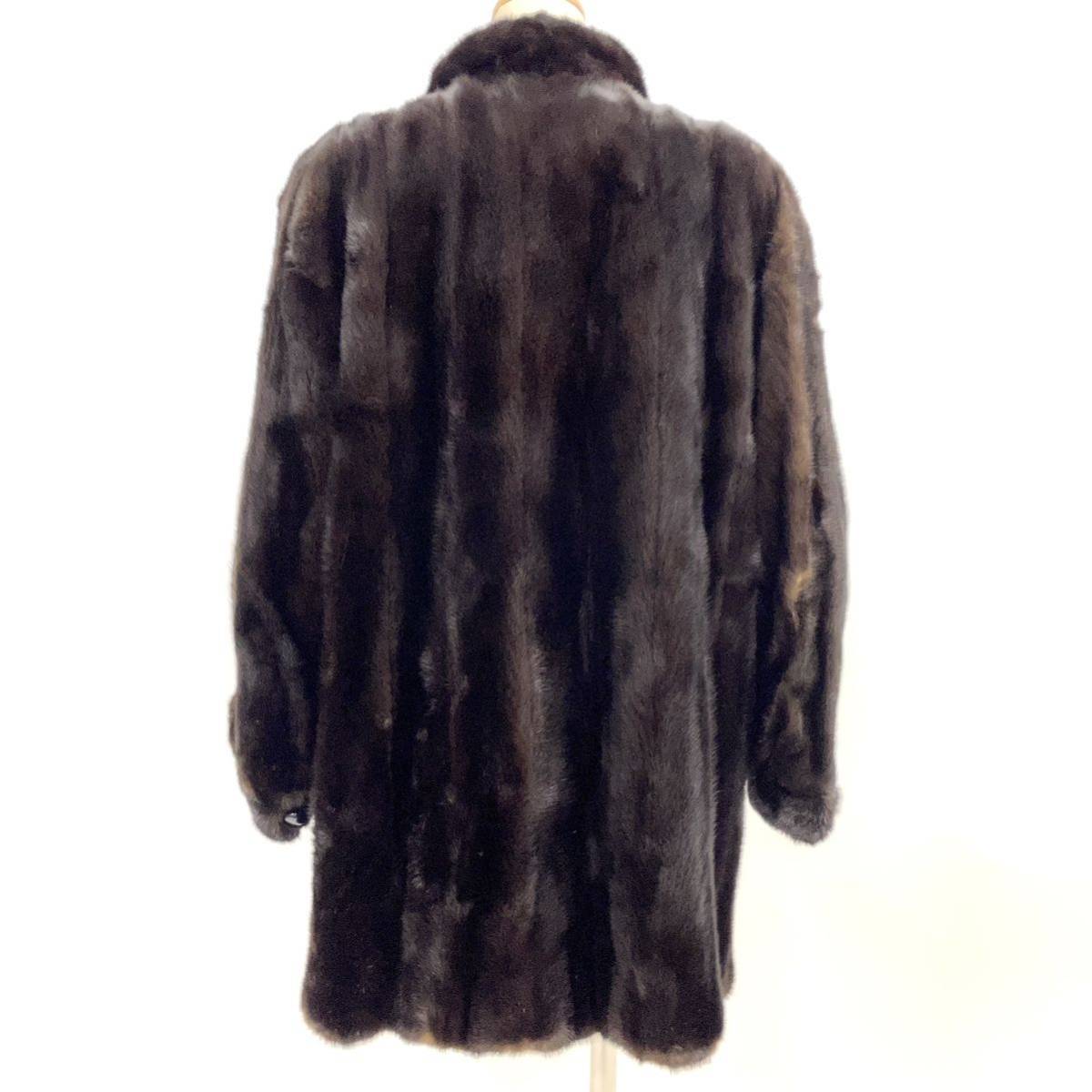 七福】fk309 BLACKGLAMA ブラックグラマ PIERRE BALMAIN セミロング 