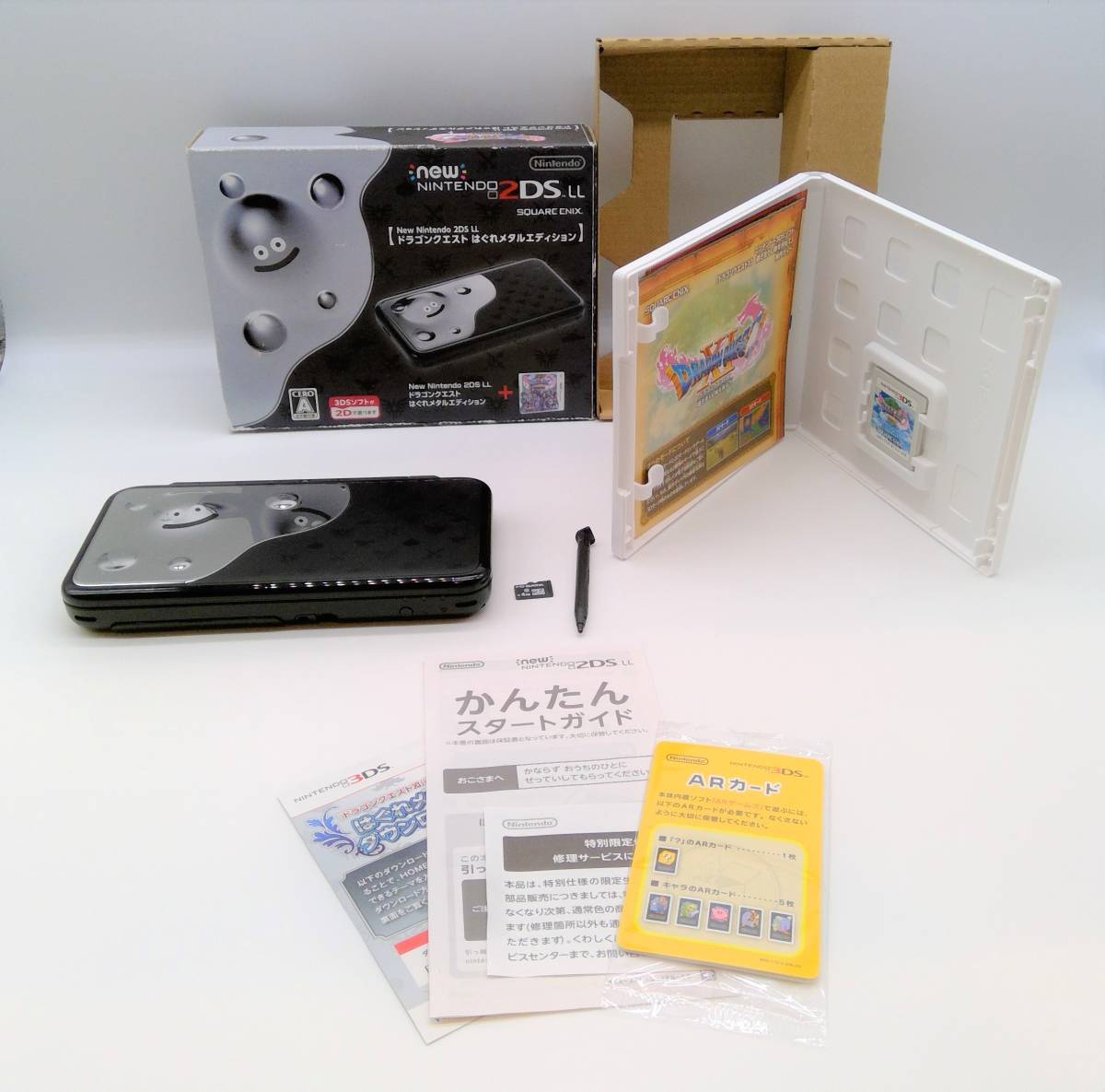 得価，人気セール レア 動作確認 任天堂 ニンテンドー NEW NINTENDO 2DS LL ドラゴンクエスト はぐれメタルエディション 箱 完品 画面(ニンテンドー3DS LL本体)｜売買されたオークション情報、yahooの商品情報をアー ニンテンドー3DS LL本体