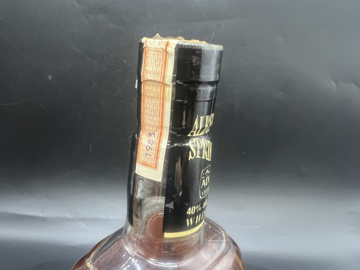 ②-0002 古酒 未開栓 Alberta Springs Old Time アルバータ