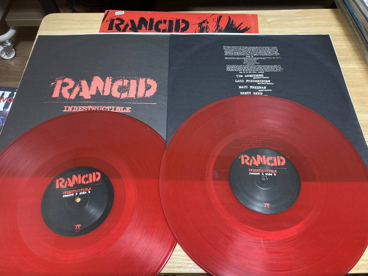 レコード オリジナル盤 Rancid Indestructible レコード シュリンク付