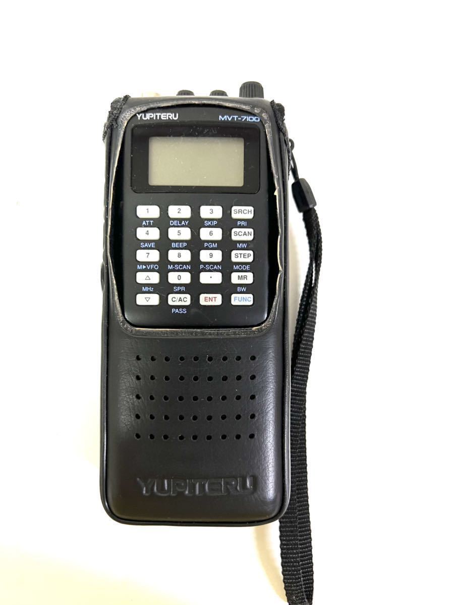 付属品 多数 YUPITERU マルチバンドレシーバー MVT-7100 無線機