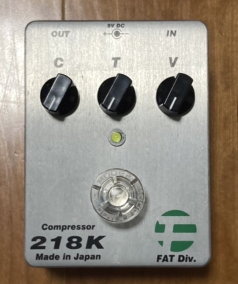 新品，限定セール FAT 218.K(コンプレッサー)｜売買されたオークション情報、yahooの商品情報をアーカイブ公開 - オークファン エフェクター