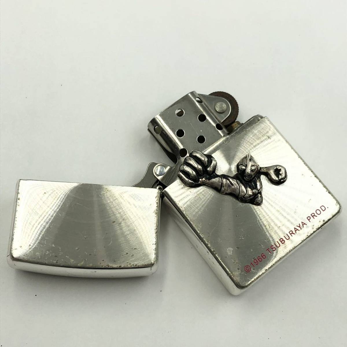 51TK☆ZIPPO ULTRAMAN☆ジッポ ジッポー ウルトラマン シルバー 