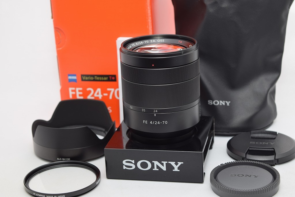 美品☆SONY ソニー Vario-Tessar T* FE 24-70mm F4 ZA OSS SEL2470Z