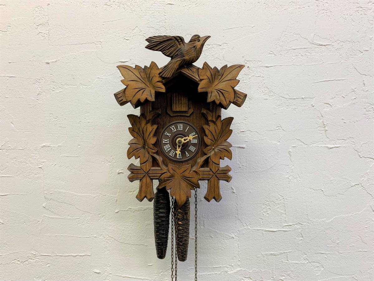 スイス製鳩時計(※ジャンク)