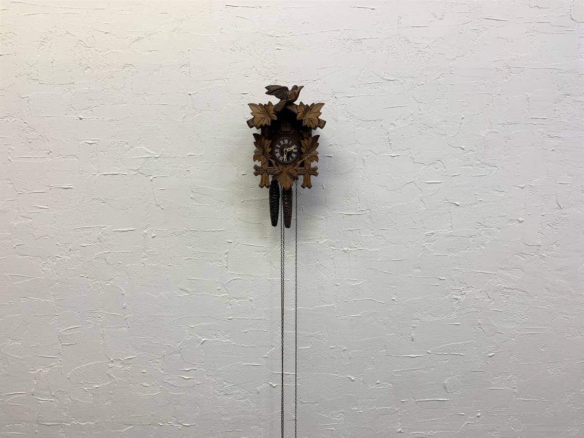 スイス製 鳩時計 掛け時計 ジャンク スイス製 鳩時計(※ジャンク