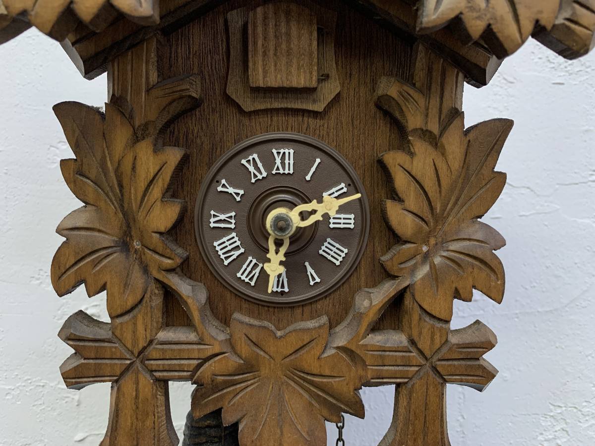 スイス製 鳩時計 掛け時計 ジャンク スイス製 鳩時計(※ジャンク
