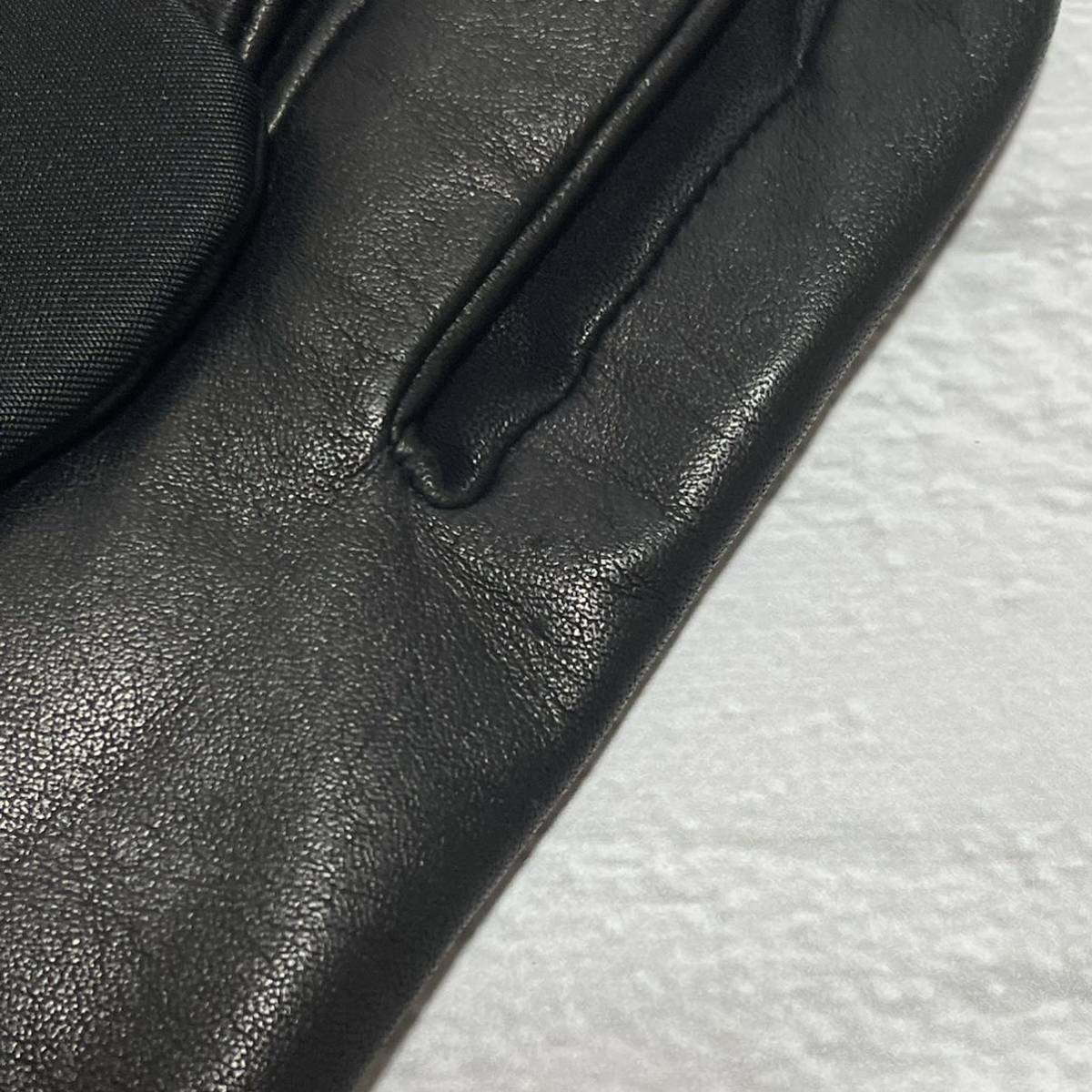 BURBERRY BLACK LABEL バーバリーブラックレーベル レザー 手袋