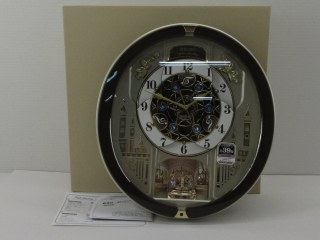 n50538-ap ジャンク◎SEIKO セイコー 掛け時計 かけ時計 RE579B clock [157-220929]