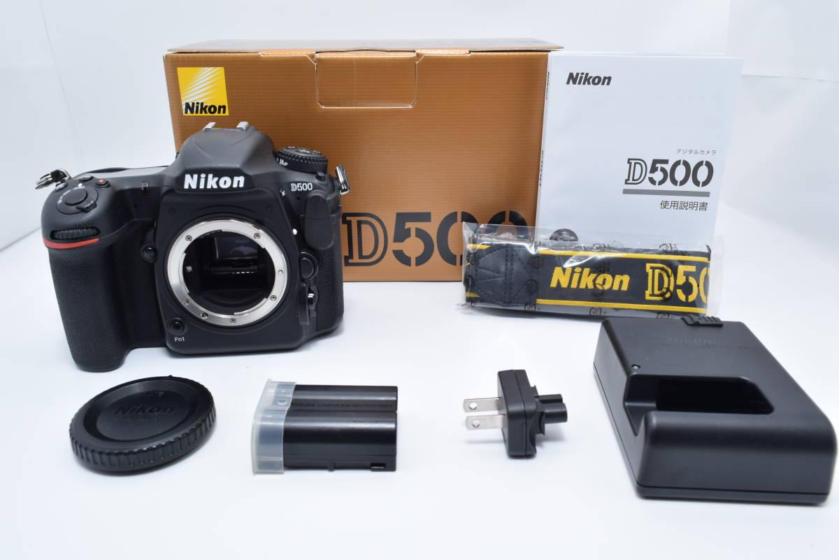 【美品・ショット数36000枚未満】Nikon D500 ボディ ☆美品！ショット数2986！元箱付☆Nikon D500 ボディ☆1346 D500