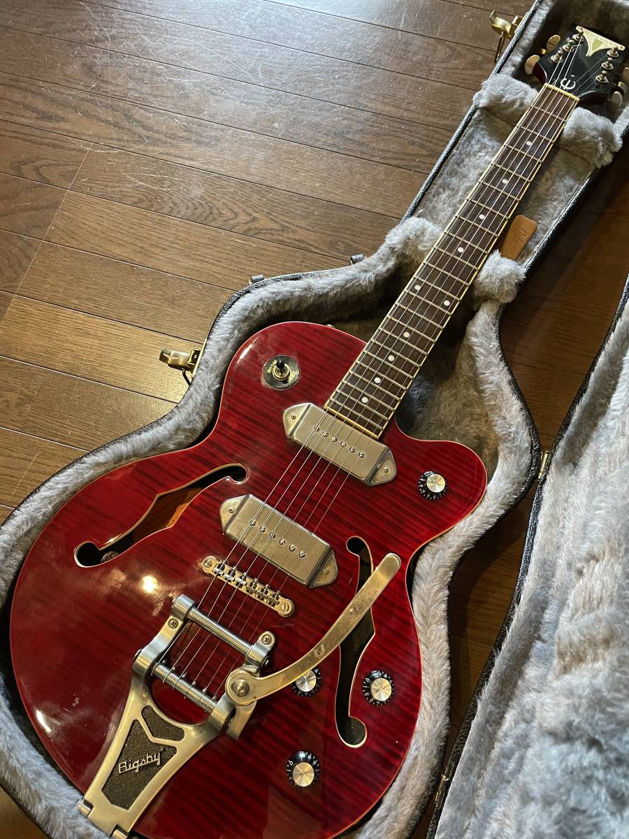 弦交換済 保証書等付 ディスコン？】 Epiphone Wildkat 2017年製