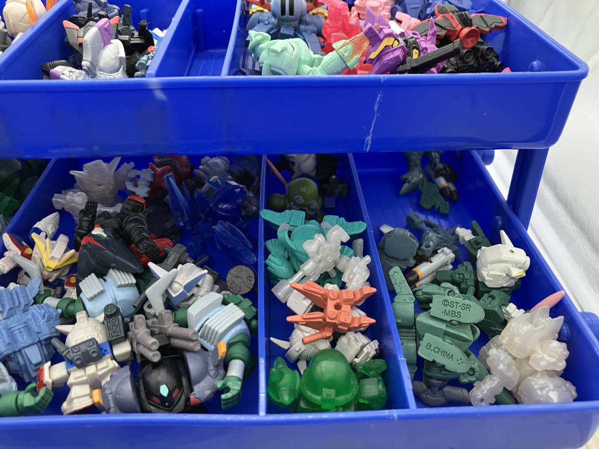 SDガンダム ガチャポン フルカラー クリア ミニフィギュア 人形 大量セット 現状品