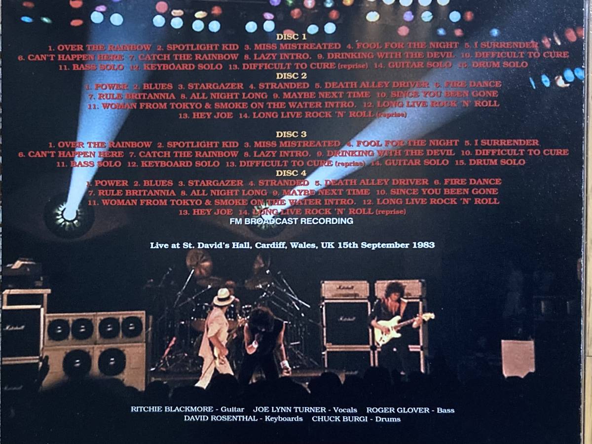 ブラックモア レインボー ツアーパンフ 7冊セット まとめ Blackmore's