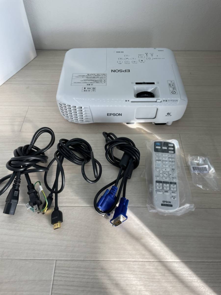 中古品 プロジェクター EPSON EB-W05 エプソン