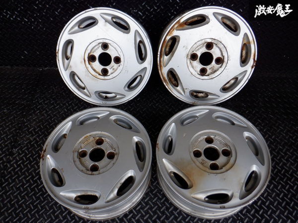 中古 メーカー不明 14インチ 5J +45 4穴 PCD100 軽自動車 カップ