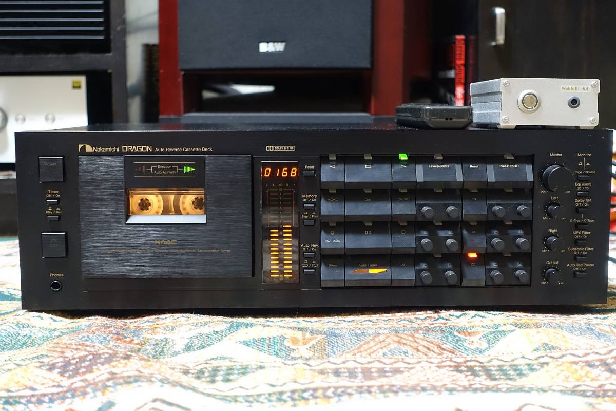 確認用のため購入しないでください。 DRAGON ナカミチ - Nakamichi カセットデッキ Yahoo!オークション