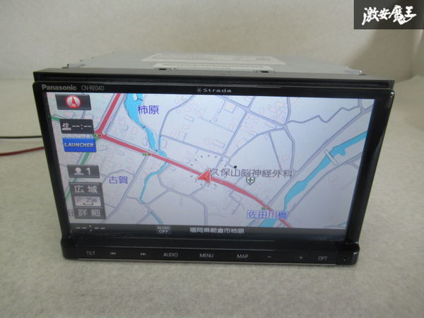 保証付 Panasonic パナソニック ストラーダ CN-RE04D メモリーナビ