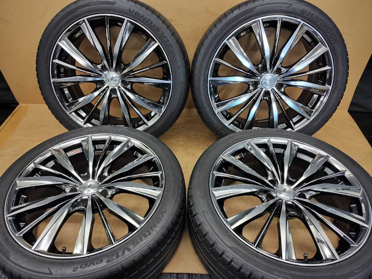 LEONIS VX 19×8J 5H +38 PCD114,3 タイヤ 245/40R19 アルファード