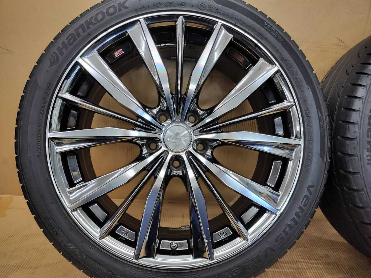LEONIS VX 19×8J 5H +38 PCD114,3 タイヤ 245/40R19 アルファード