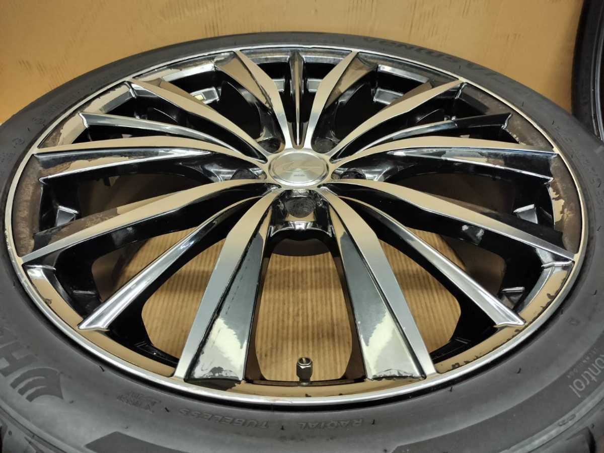★LEONIS社外ホイール19イン245/40R19★2018年ラジアル LEONIS VX 19×8J 5H +38 PCD114,3 タイヤ 245/40R19 アルファード