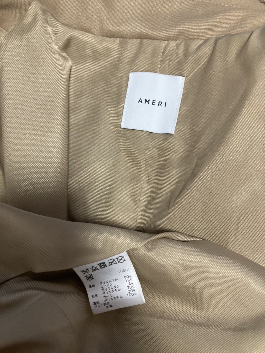 Ameri VINTAGEアメリ★ロングトレンチコート バルーンチェックジャケット Ameri アメリヴィンテージ vintage ジャケット・アウター MINIMAL VINTAGE（ロングコート）のフリマアイテム一覧