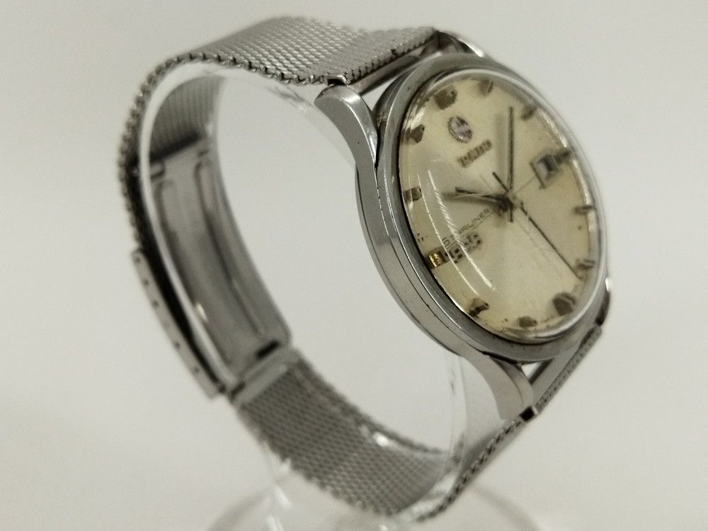 自動巻き腕時計ジャンク不動ベルト