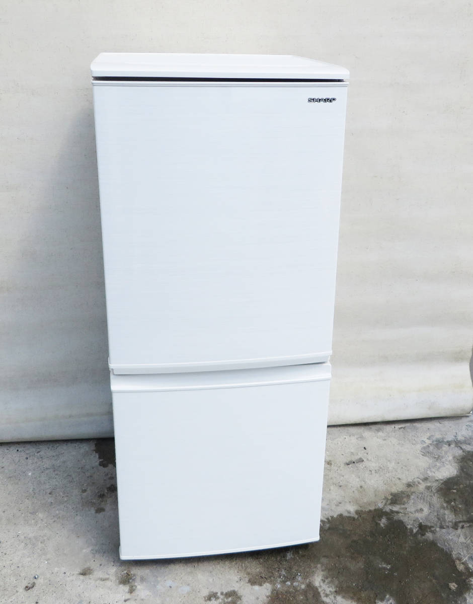 冷蔵庫 SHARP シャープ SJ-15E9-W 2021年製 152L つけかえどっちもドア