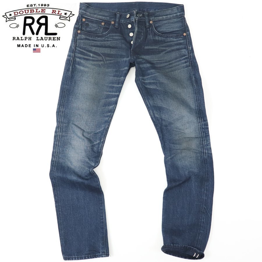 相場価格￥34，000- 美品 USA製 RRL ダブルアールエル ラルフローレン 