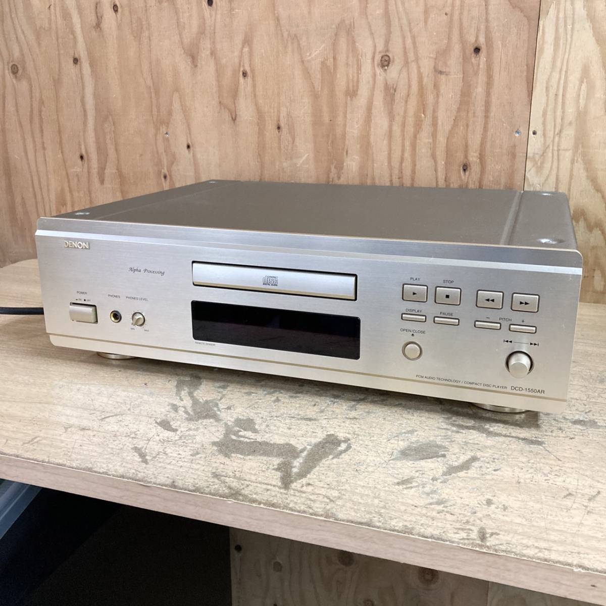 DENON DCD-1550AR CDプレイヤー デノン 中古 T6983762 DENON デノン
