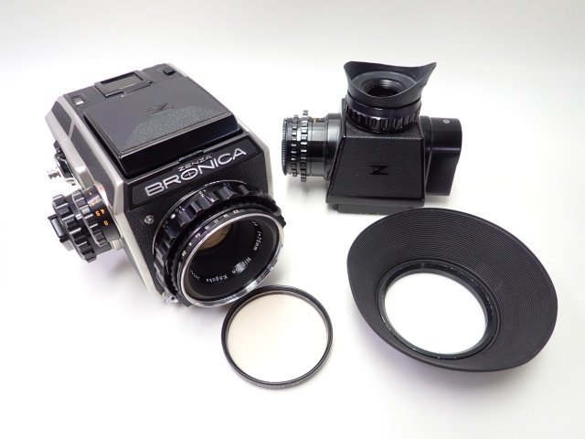 限定SALE，人気セール ZENZA BRONICA EC ゼンザ ブロニカ TTLファインダー付 + Nikon NIKKOR-P 75mm F2.8 中判フィルムカメラ レンズ付 ∵ 6794E-4(ブロニカ)｜売買されたオークション情報、yahooの商品情報をアーカイブ公開 - オー 中判