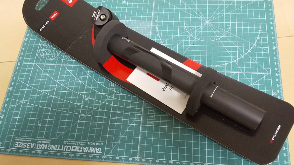 0 3T Team Ionic - Seatpost Carbon 3t ionic Stealth stealth 