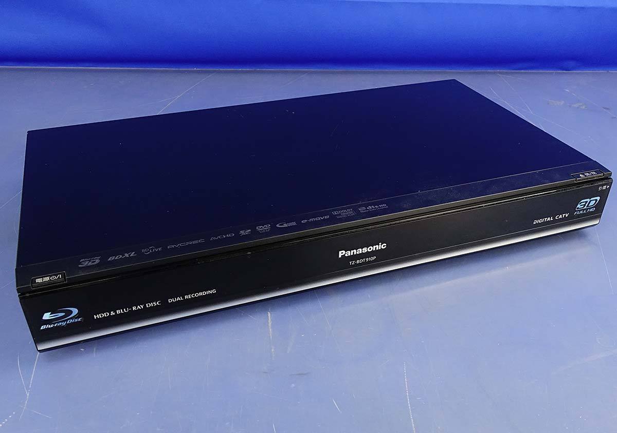 ケーブルTV STB 録画OK Panasonic TZ-BDT910P ブルーレイ HDD500GB内蔵