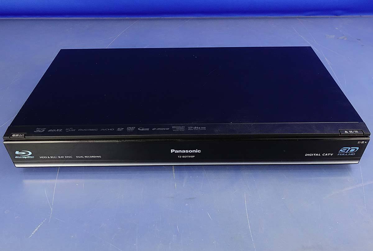 ケーブルTV STB 録画OK Panasonic TZ-BDT910P ブルーレイ HDD500GB内蔵