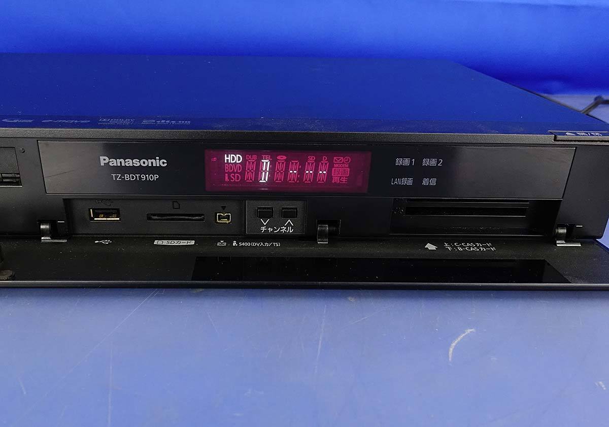 ケーブルTV STB 録画OK Panasonic TZ-BDT910P ブルーレイ HDD500GB内蔵