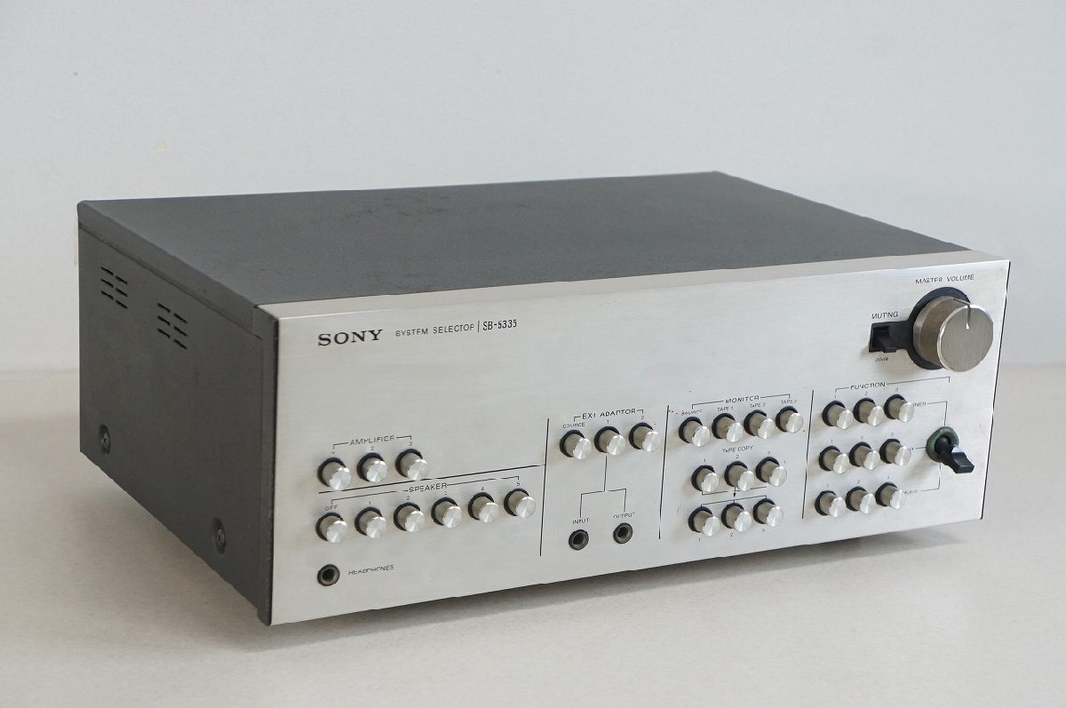 [NZ] [B000512] SONY ソニー SB-5335 SYSTEM SELECTOR システム セレクター SB-5335 SONY Sony Used Yahoo!オークション Hi-Fi