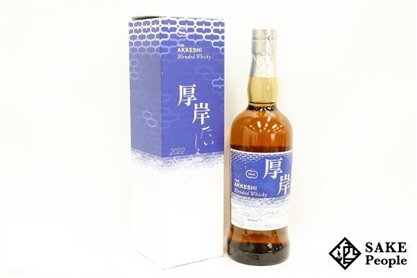 飲料・酒 厚岸 大暑 2022 AKKESHI ブレンデッドウイスキー 700ml 48%