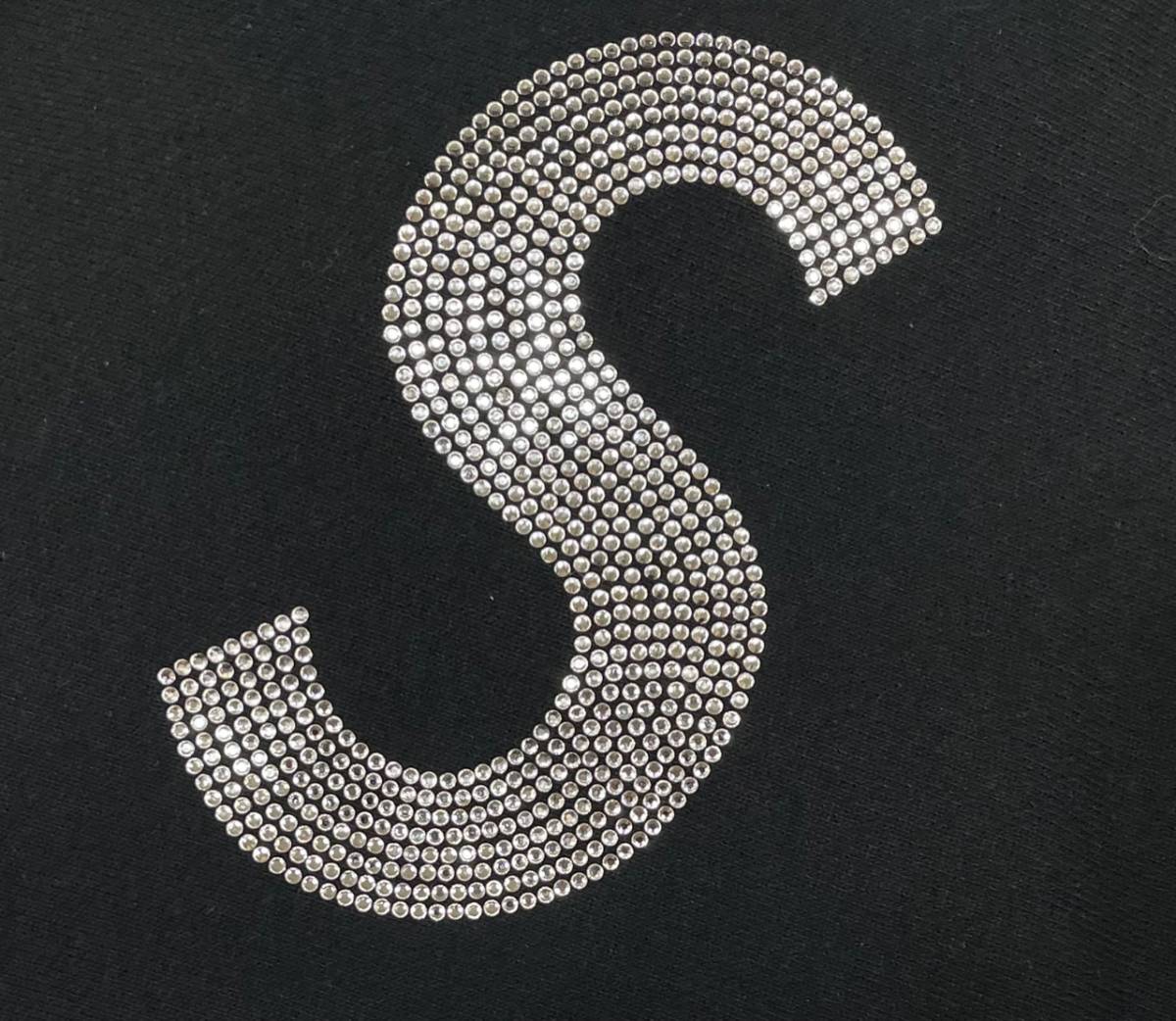 Supreme Swarovski S Logo Hooded Sweatshirt 'Black' | eBay UK