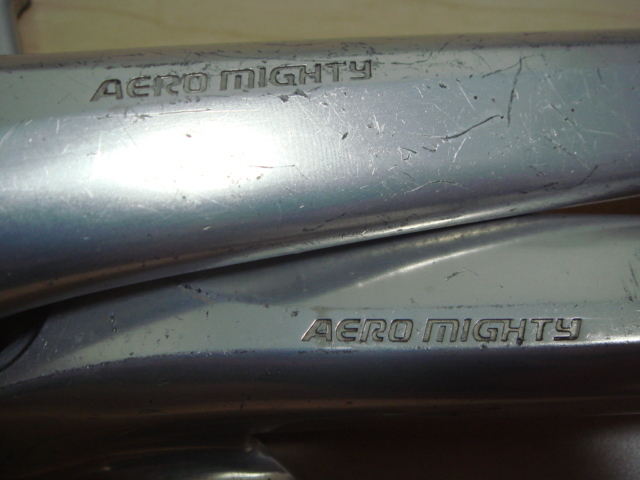 スギノ エアロ マイティ ピスト クランク 競輪 NJS SUGINO AERO MIGHTY