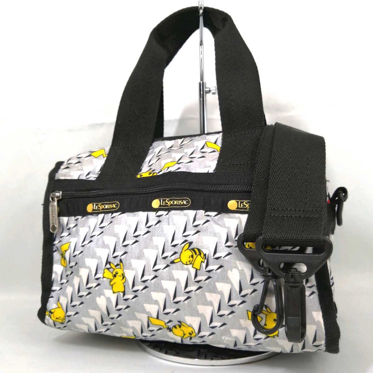 低価，お買い得 A &Phi; 限定コラボ 使い勝手 レスポートサック &times; ポケモン LeSportsac &times; Pokemon ピカチュウモノグラム 2way ハンドバッグ 男女兼用鞄(その他)｜売買されたオークション情報、yahooの商品情報 かばん、バッグ