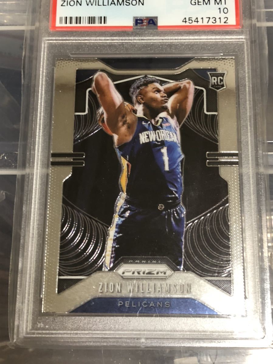 NBA】2019 PANINI PRIZM RC BASE #248 ZION WILLIAMSON PSA 10 GEM 