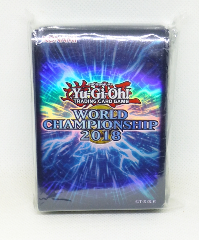 遊戯王 WCS 2018 スリーブ 未開封100枚入り ワールドチャンピオン