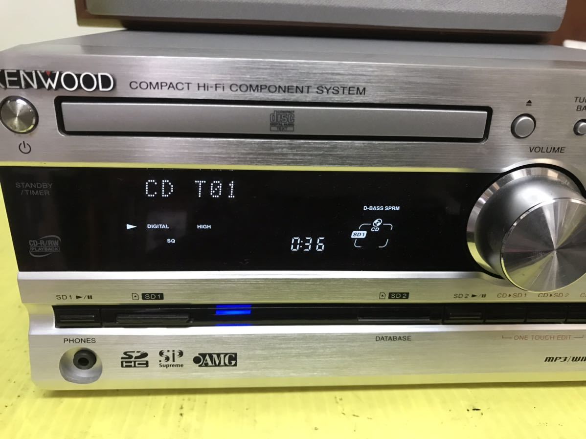 RD-UDE77 KENWOOD ケンウッド UDE77 RD CD⁄USB⁄SDコンポ｜Yahoo!フリマ（旧