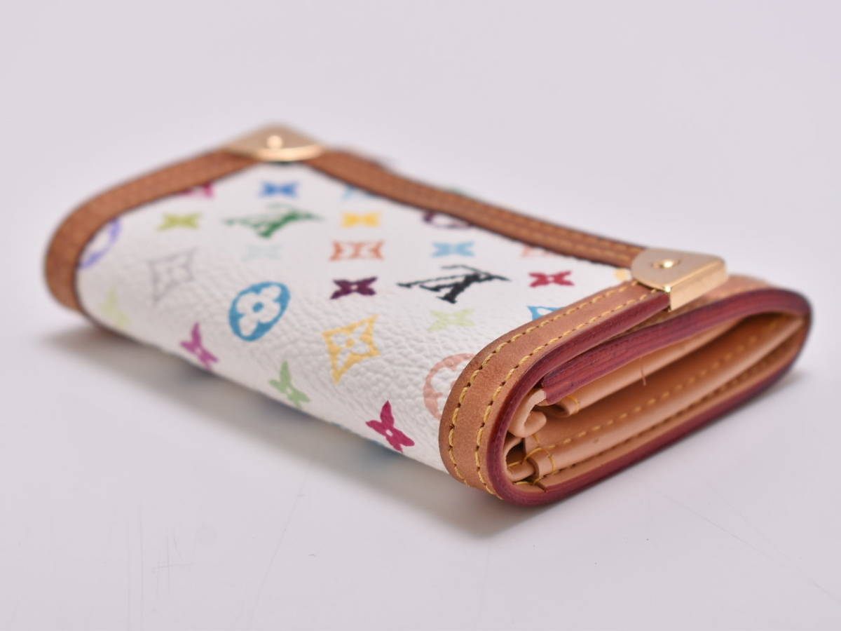 ルイヴィトン モノグラム マルチカラー ポルトモネ プラ コインケース