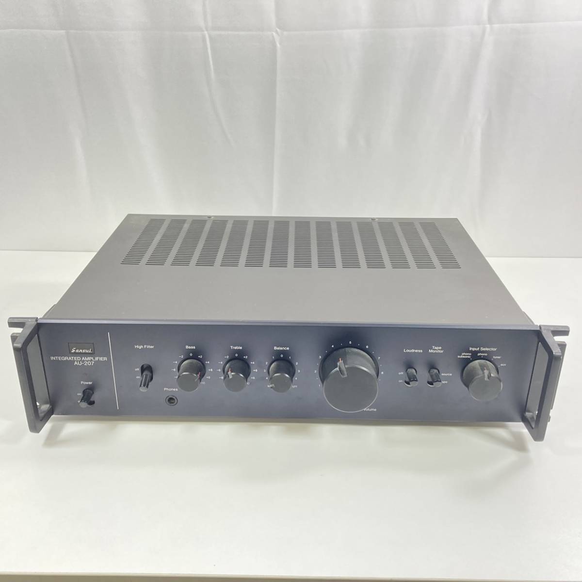 100%新品，大人気 SANSUI サンスイ AU-207 プリメインアンプ【通電OK