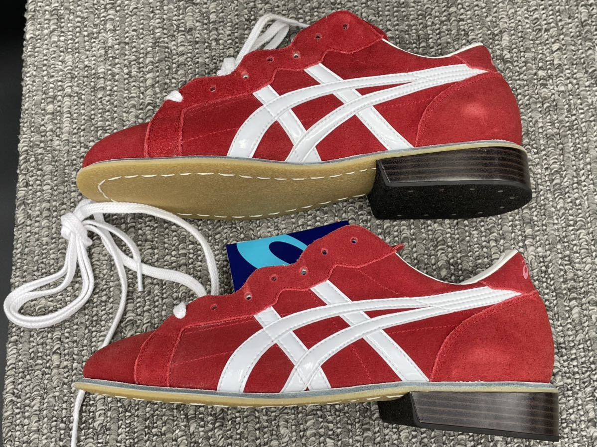 ASICS◇ウエイトリフティング727/シューズ/726cm/BLU/スウェード
