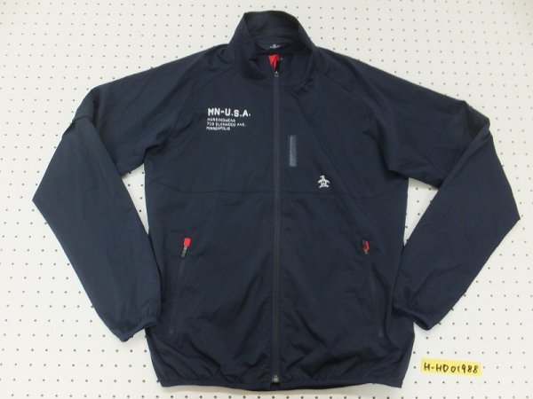  送料280円 MUNSINGWEAR マンシングウェア ゴルフ メンズ 袖2AY 薄手 ウィンドブレーカー M 紺(マンシング)｜売買されたオークション情報、yahooの商品情報をアーカイブ公開 - オークファン ジャンパー、ジャケット