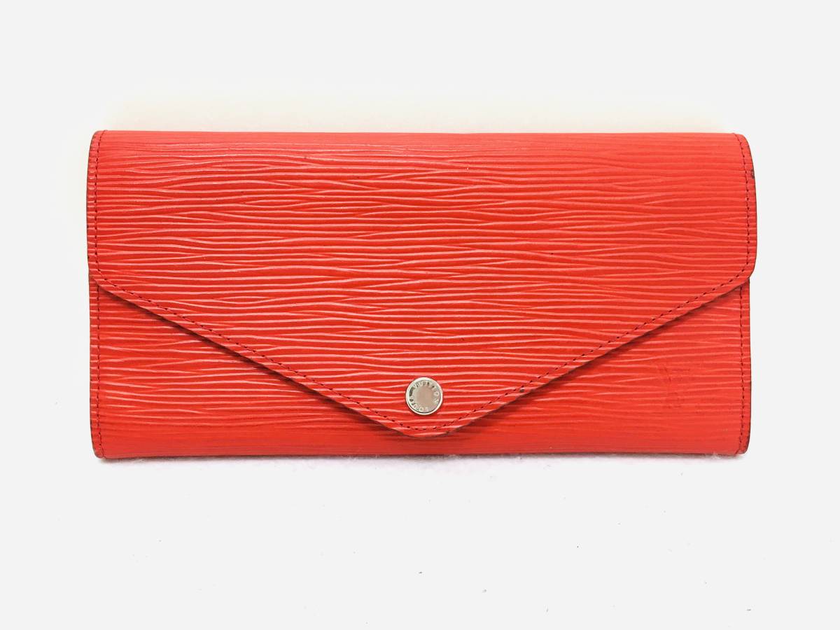 LOUIS VUITTON ルイヴィトン エピ 財布 三つ折り長財布 札入れ 小銭 